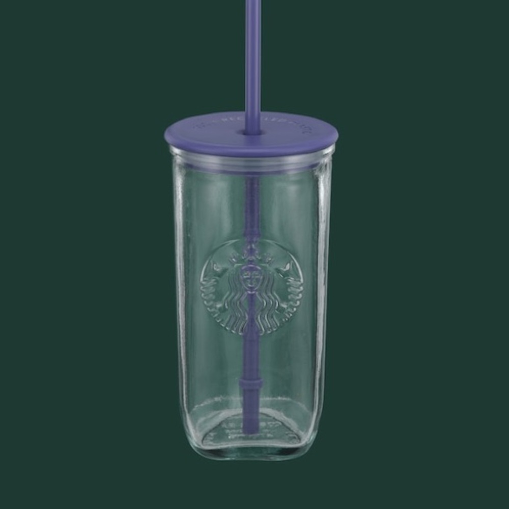 Starbucks Purple Recycled Glass Cold Cup